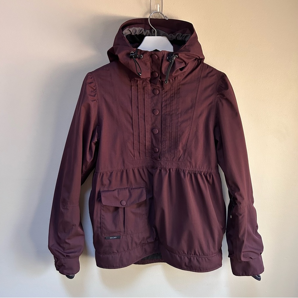 Holden ~ Ruche Insulated  Hooded Snowboard Ski Jacket in Medium
